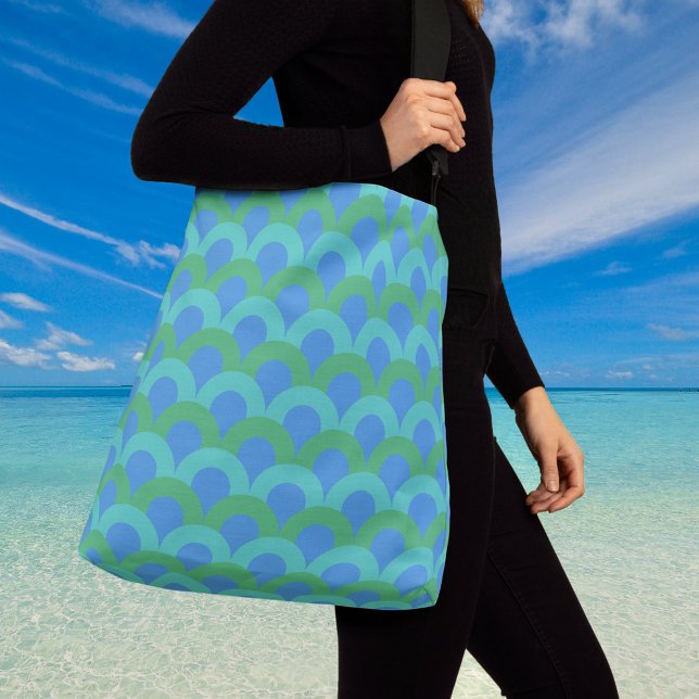 Sac Ajustable Cercles de Bleu (Créateur téléchargé)