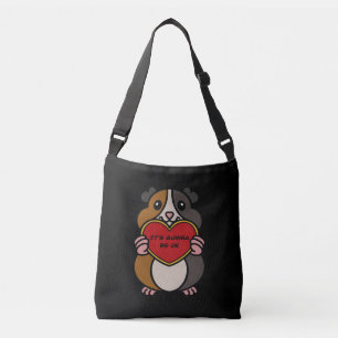 Sac Ajustable C'est le Coeur de Coeur de Cochon de Guinée. Coc