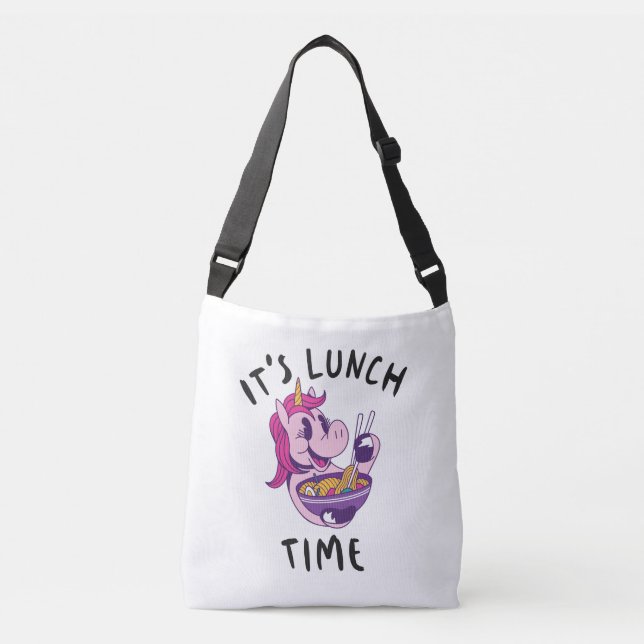 Sac Ajustable C'est l'heure du déjeuner (Devant)