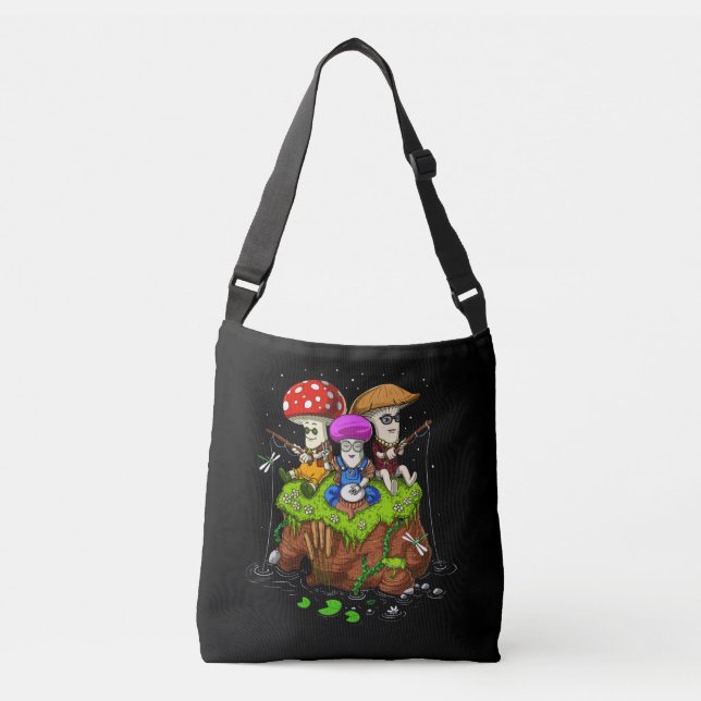 Sac Ajustable Champignons amusants (Devant)