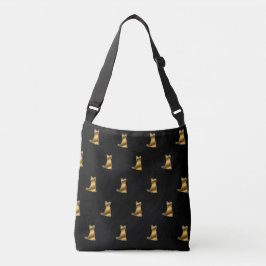 Sac Ajustable Chat en or noir cool
