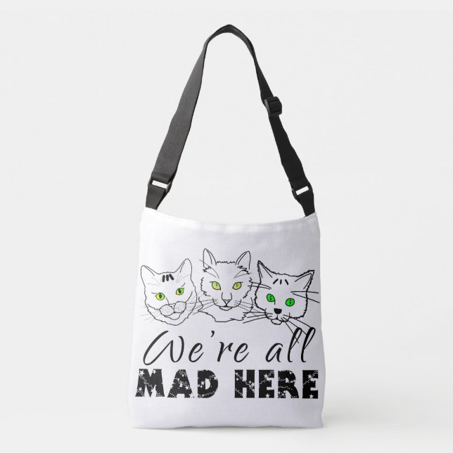Sac Ajustable Chats - Nous sommes tous morts ici (Devant)