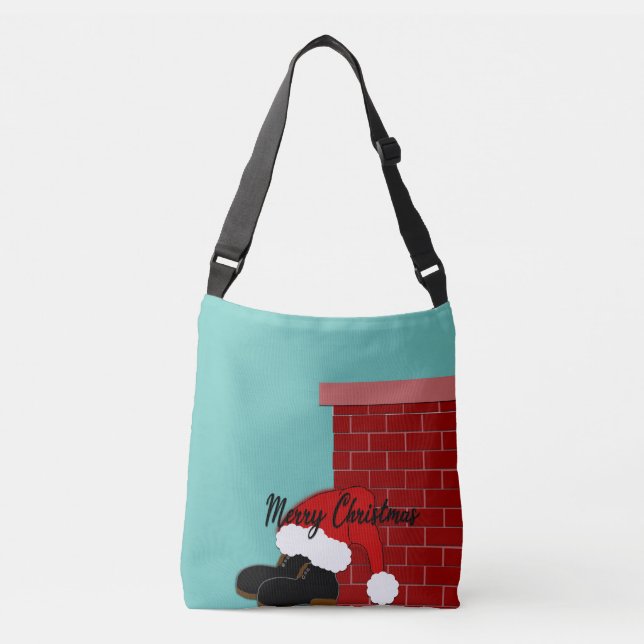 Sac Ajustable chaussures santa chapeau (Devant)