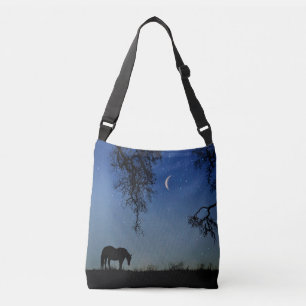 Sac Ajustable Cheval et Lune Belle Art Imaginaire fin