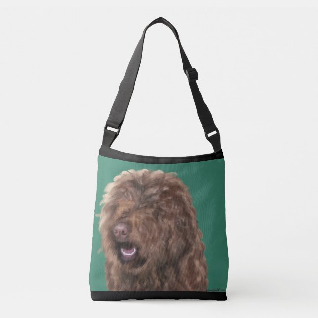 Sac Ajustable Chien Barbet (Devant)