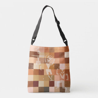 Sac Ajustable Chiffres graphiques sur blocs de couleur