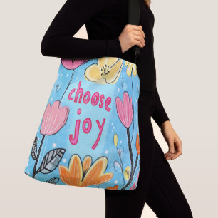 Sac Ajustable Choisissez Joy Colorful Flower Art