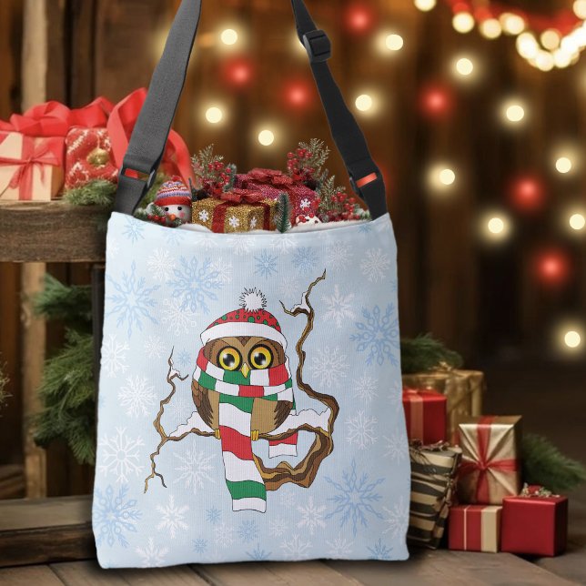 Sac Ajustable Chouette de Noël (Créateur téléchargé)
