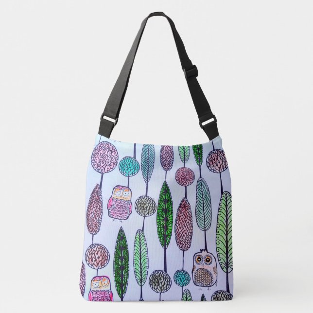 Sac Ajustable Chouettes (Devant)