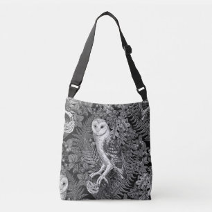 Sac Ajustable Chouettes, fougères, chênes et baies 4