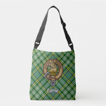 Cimier de lion Clan Currie sur Tartan