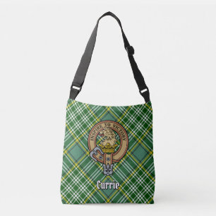 Sac Ajustable Cimier de lion Clan Currie sur Tartan