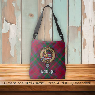 Sac Ajustable Cimier du clan MacDougall sur tartan