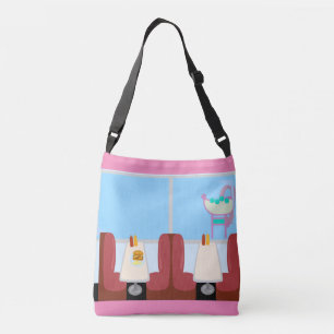 Sac Ajustable Cinquante ans Sock Hop Era Retro Diner Cartoon