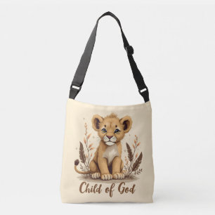 Sac Ajustable Citation adorable Lion Cub Christian Art Faith