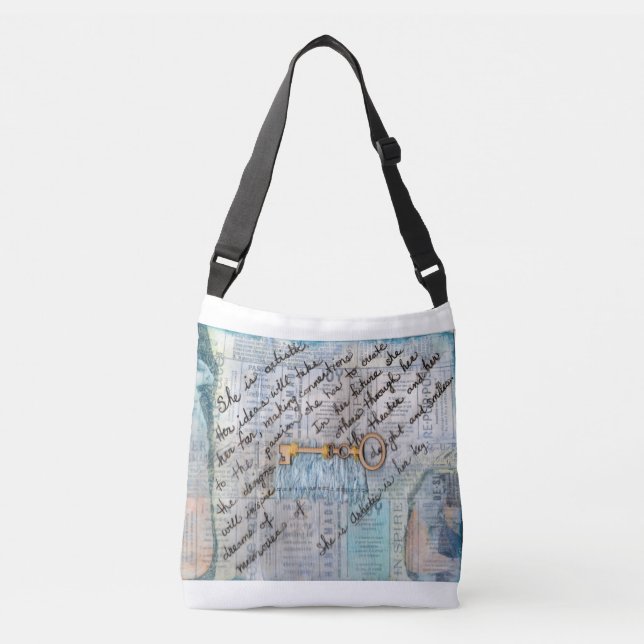 Sac Ajustable Citation d'artiste Fourre-tout (Devant)