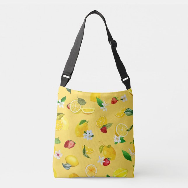 Sac Ajustable Citron & Fraise 3 (Devant)