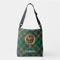 Clan Cockburn Crest sur Tartan