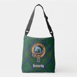 Sac Ajustable Clan Kennedy Crest sur Tartan