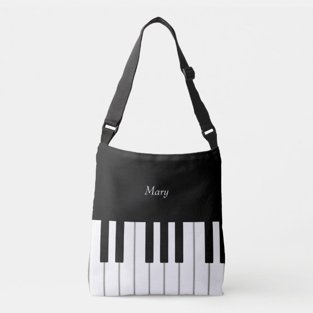 Sac Ajustable Clavier de piano classique Musique personnalisée (Devant)