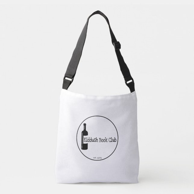 Sac Ajustable Club de lecture Shabbat fourre-tout de Kiddush (Devant)