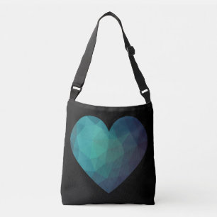 Sac Ajustable Coeur brisé bleu