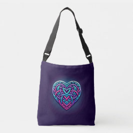Sac Ajustable Coeur celte bleu