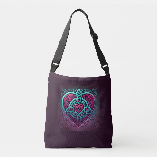 Sac Ajustable Coeur celtique (Devant)