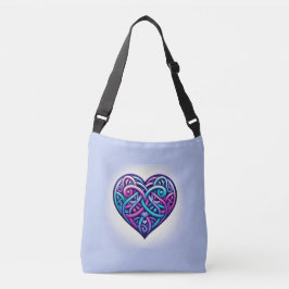 Sac Ajustable Coeur celtique bleu clair