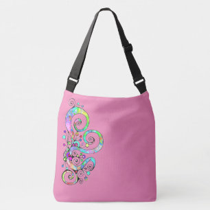 Sac Ajustable Coeur spiral Peint à la main 1
