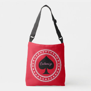 Sac Ajustable Coeurs cercles pique noir Thunder_Cove 