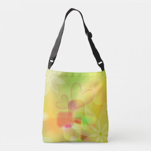 Sac Ajustable Coeurs pastel romantique et design de fleurs