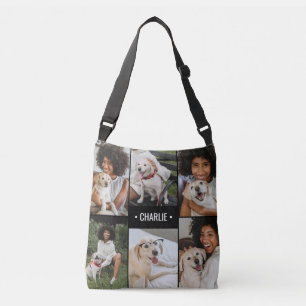Sac Ajustable Collage de photos de chien personnalisé