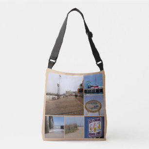 Sac Ajustable Collage photo de Atlantic City Beach
