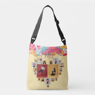 Sac Ajustable Collage photo personnalisé féminin sans excuses