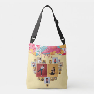 Sac Ajustable Collage photo personnalisé féminin sans excuses