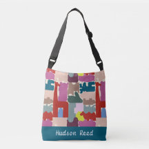 Colorful Safari Animals Pattern Kids & Baby Custom