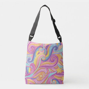 Sac Ajustable Comète arc-en-ciel : Ciel magique et rêveur.
