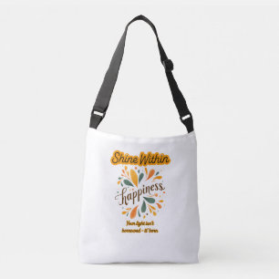 Sac Ajustable confiance en soi, bonheur, texte, inspirant