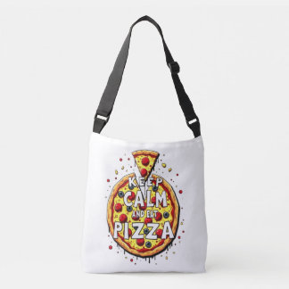 Sac Ajustable Conserver calme et manger pizza : Conception parfa