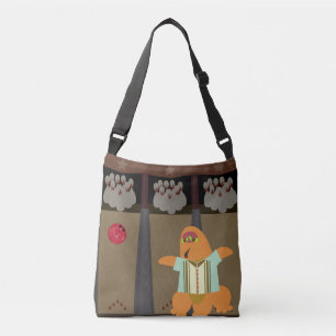 Sac Ajustable Cool Bowling Team Monster Cartoon Art Design