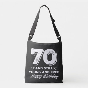Sac Ajustable cool jeune 70e anniversaire citation paroles