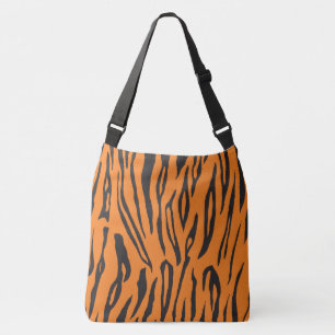 Sac Ajustable Copie noire et orange de tigre