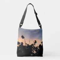Coucher de soleil en dentelle noire
