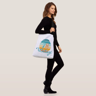Sac Ajustable Coucher de soleil Rétro 78 Usé Vintage