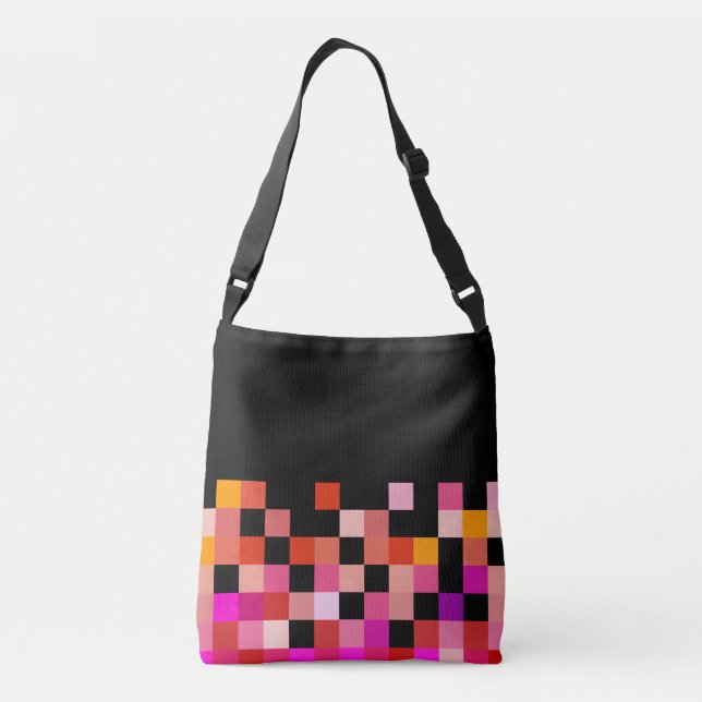 Sac Ajustable Couleurs vives, graphisme fin (Dos)