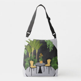 Sac Ajustable Cour du jardin tropical