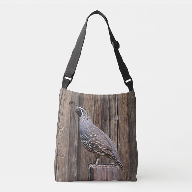 SAC AJUSTABLE COURRIER SUR BARNBOARD (Devant)