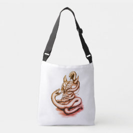 Sac Ajustable Crâne - Tête diabolique avec serpent