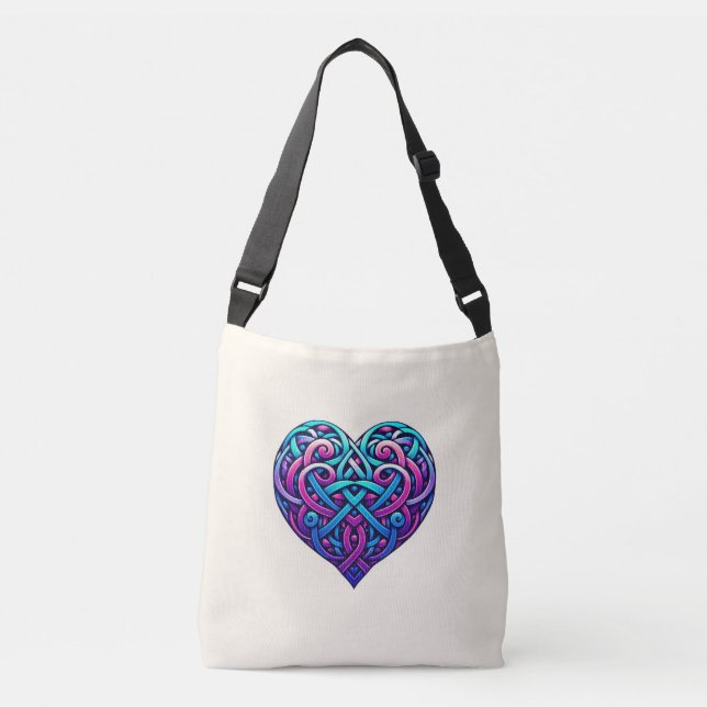 Sac Ajustable Cream Celtic Heart (Devant)